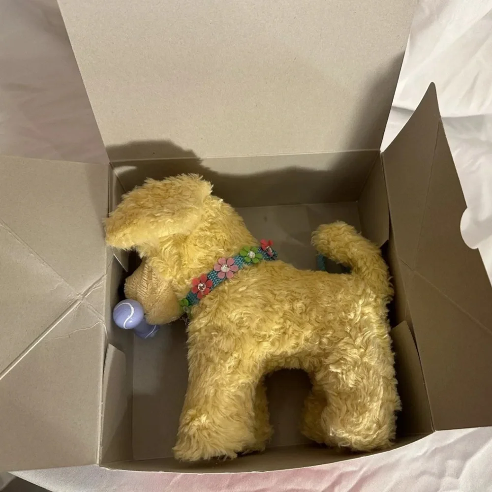 AMERICAN GIRL DOLL Apricot Poodle Puppy w/Posable Legs from 2014 Retired BKB85